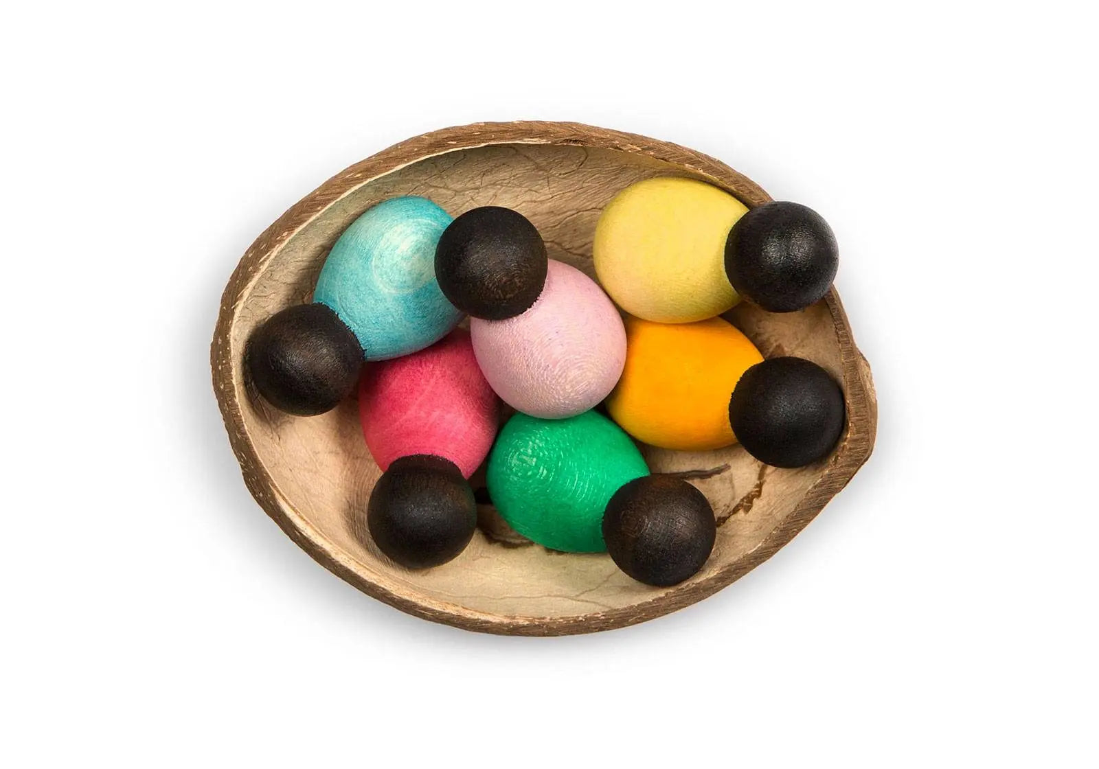 6 bébés Nins® colorés Grapat Grapat