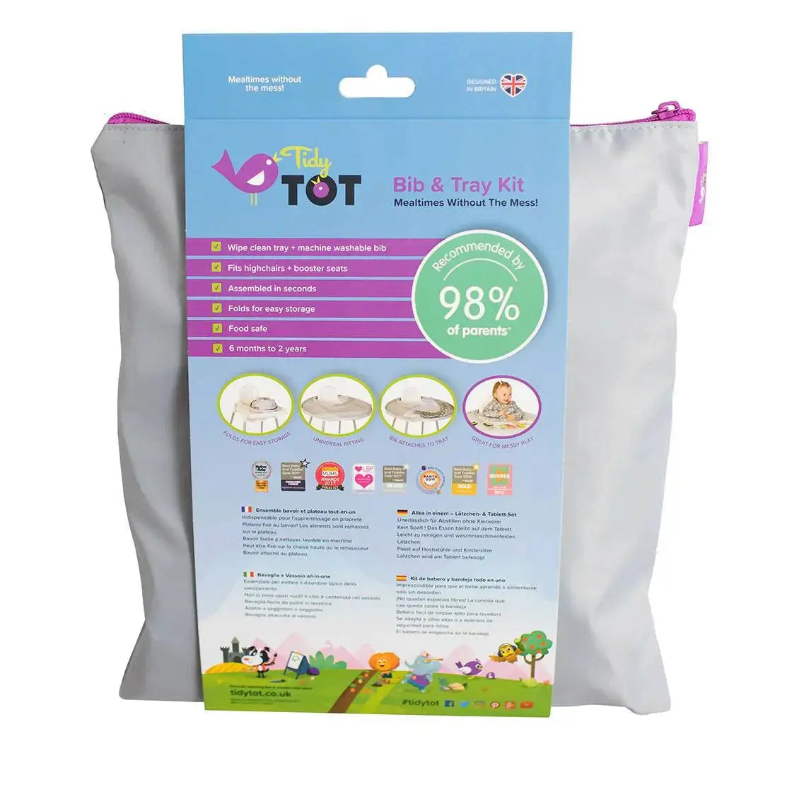 Kit spécial diversification Tidy Tot - Dove Grey Tidytot
