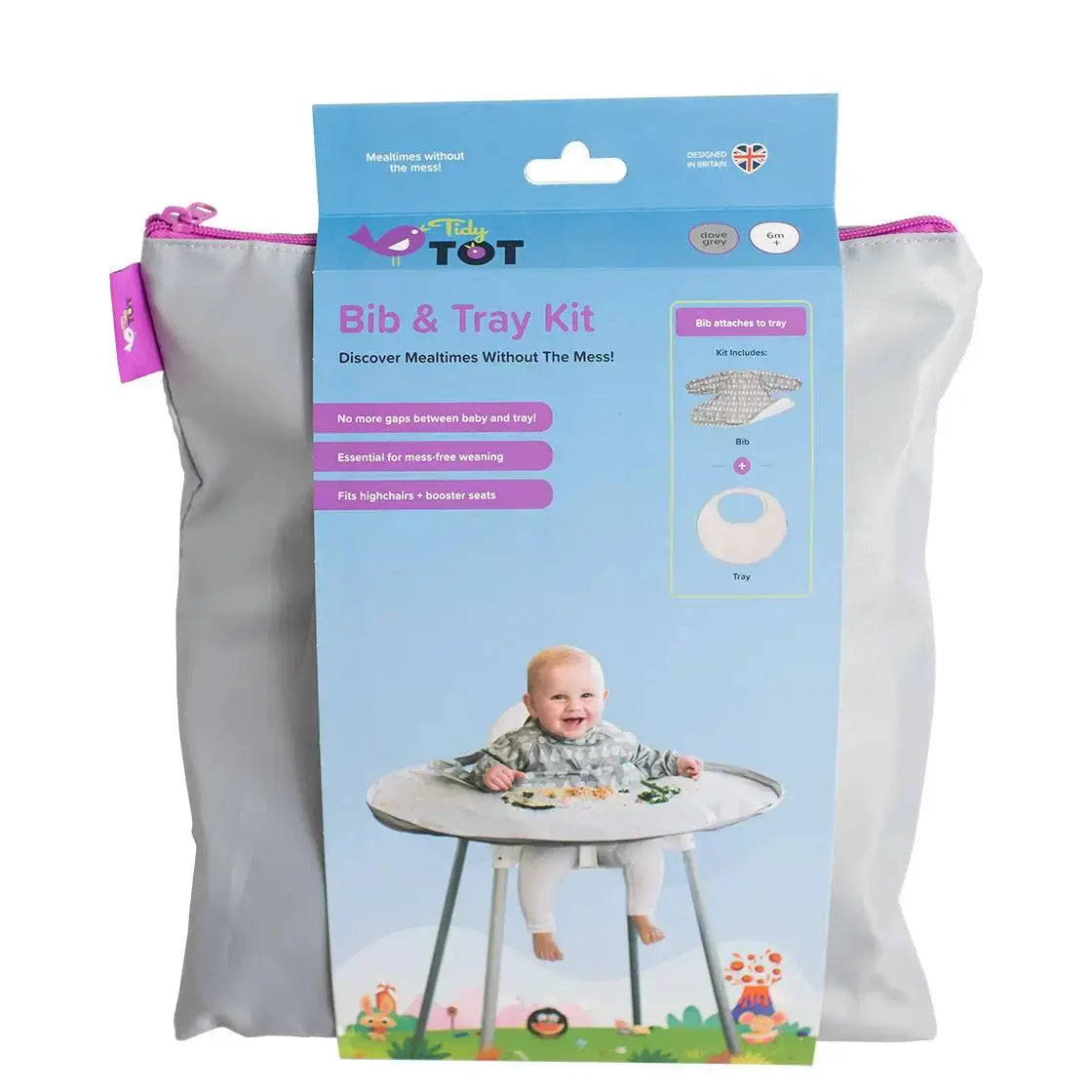 Kit spécial diversification Tidy Tot - Dove Grey Tidytot
