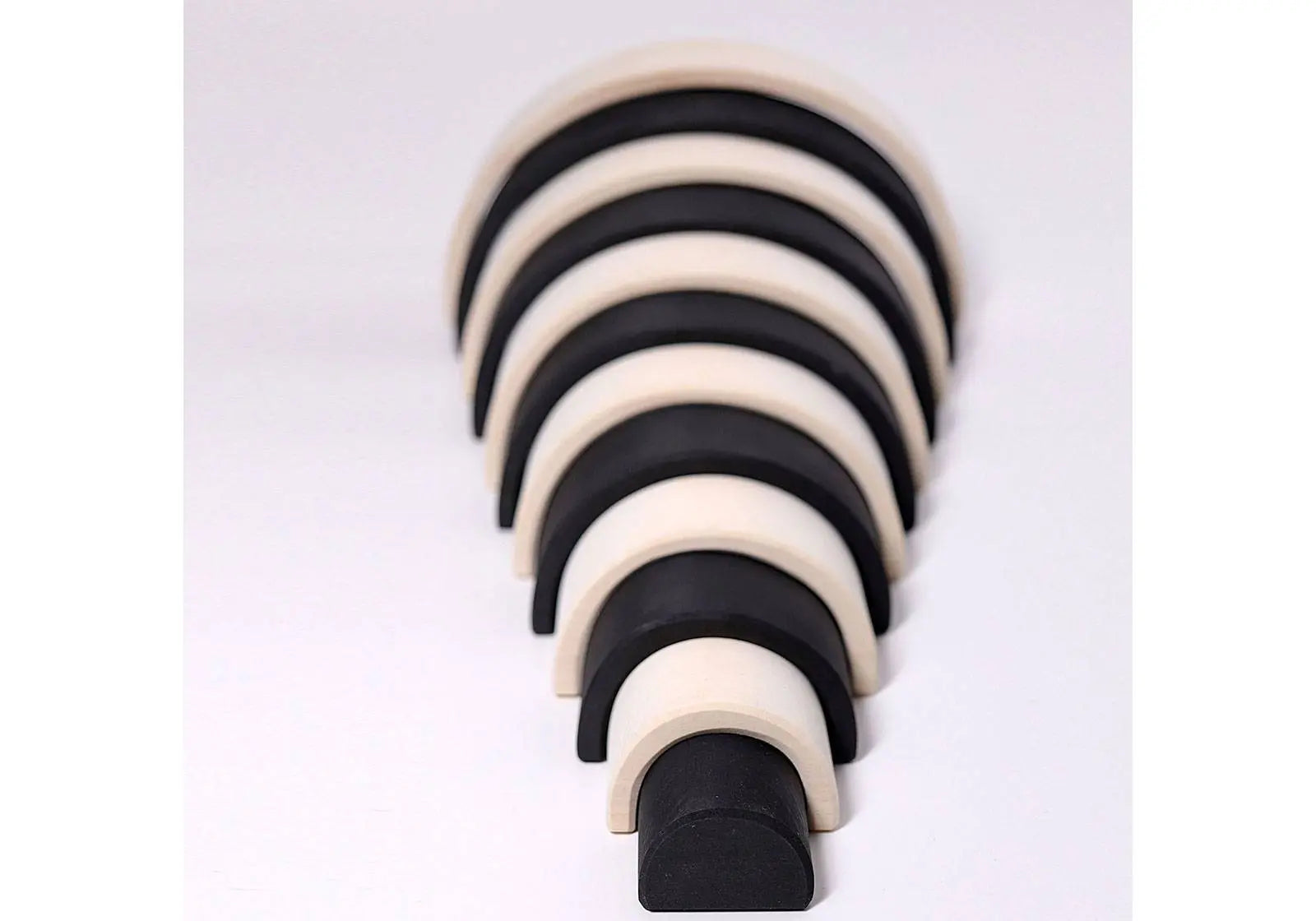 Grand Arc en ciel en bois Monochrome Grimm's - 12 pièces Grimms