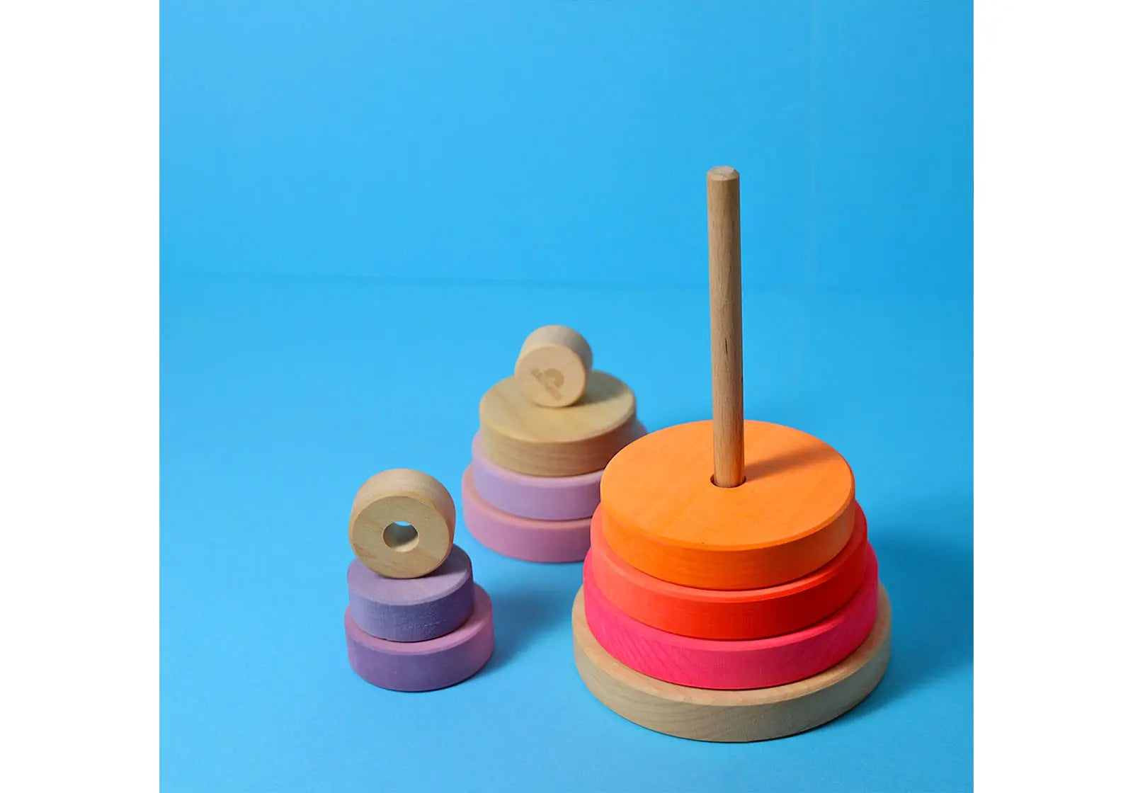 Tour à empiler Grimm's - Neon Pink 