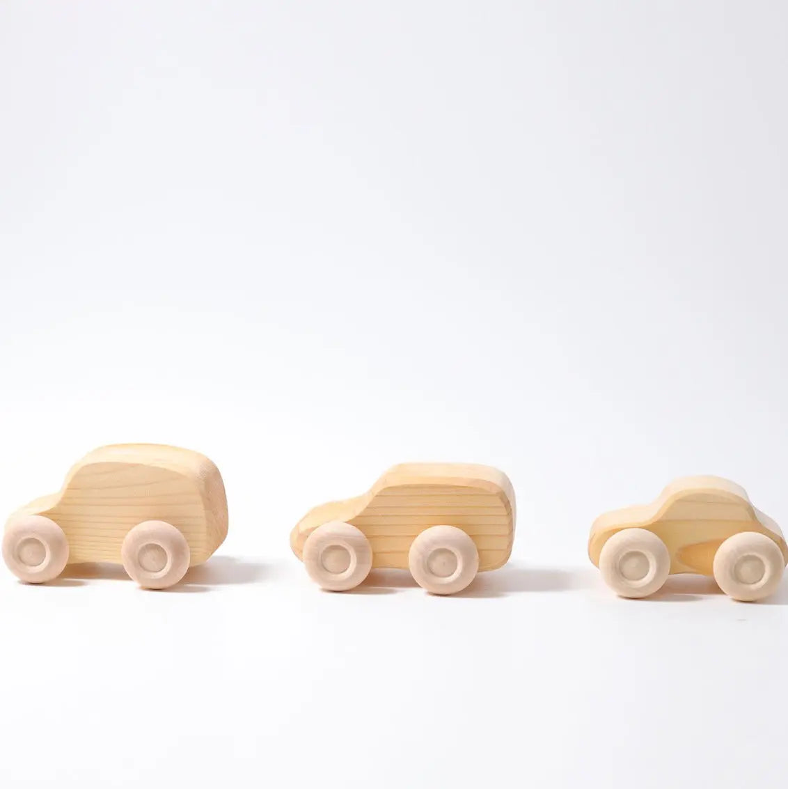 6 petites voitures en bois Grimm's Grimms