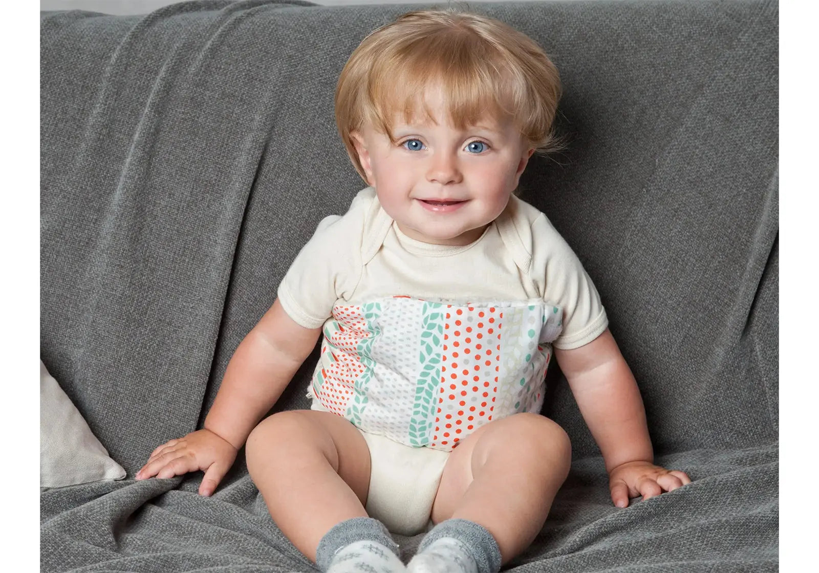 Bouillotte pochette pour le ventre Grünspecht - Lilinappy