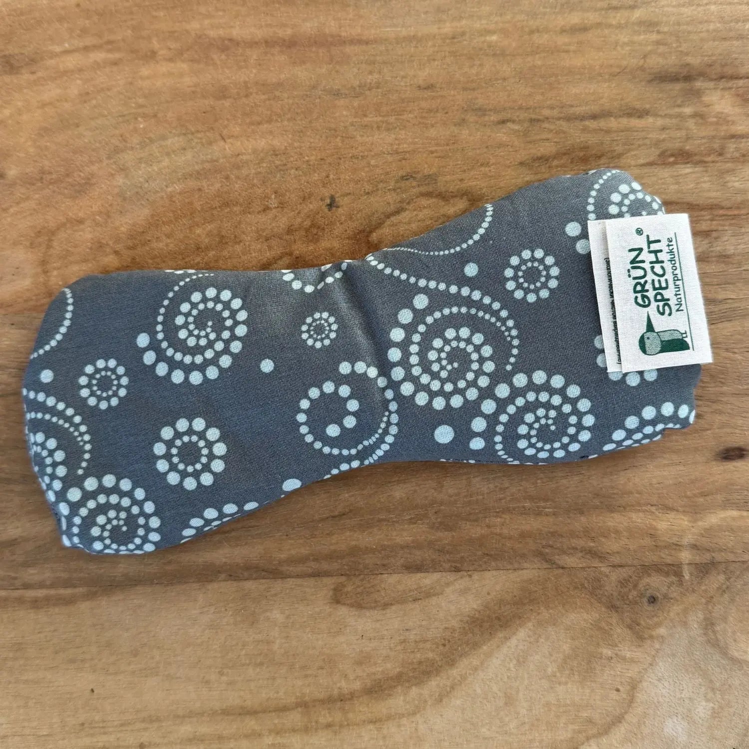 Coussin pour les yeux Grünspecht aux graines de lin bio 