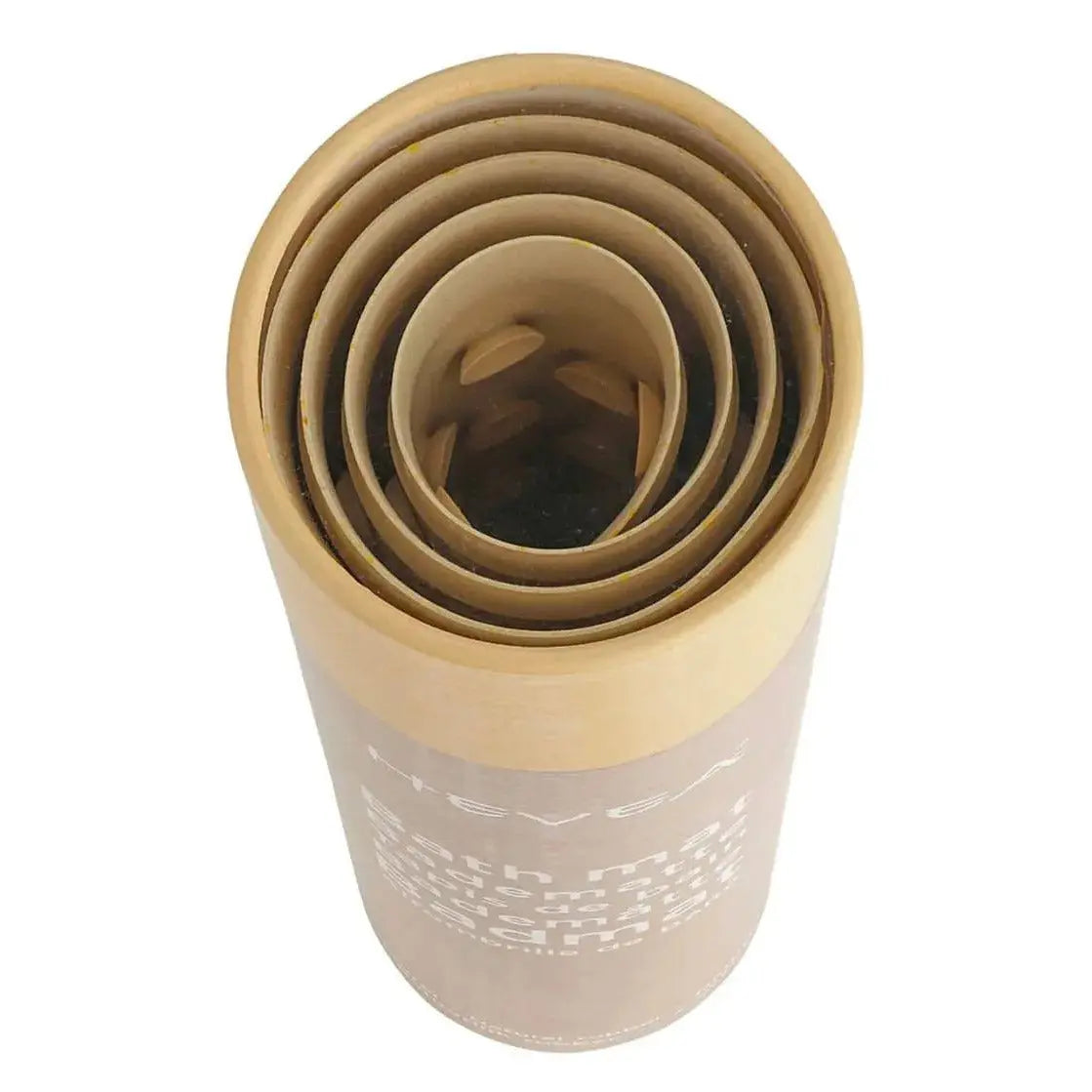 Grand tapis de bain en caoutchouc Hevea - Sable Hevea