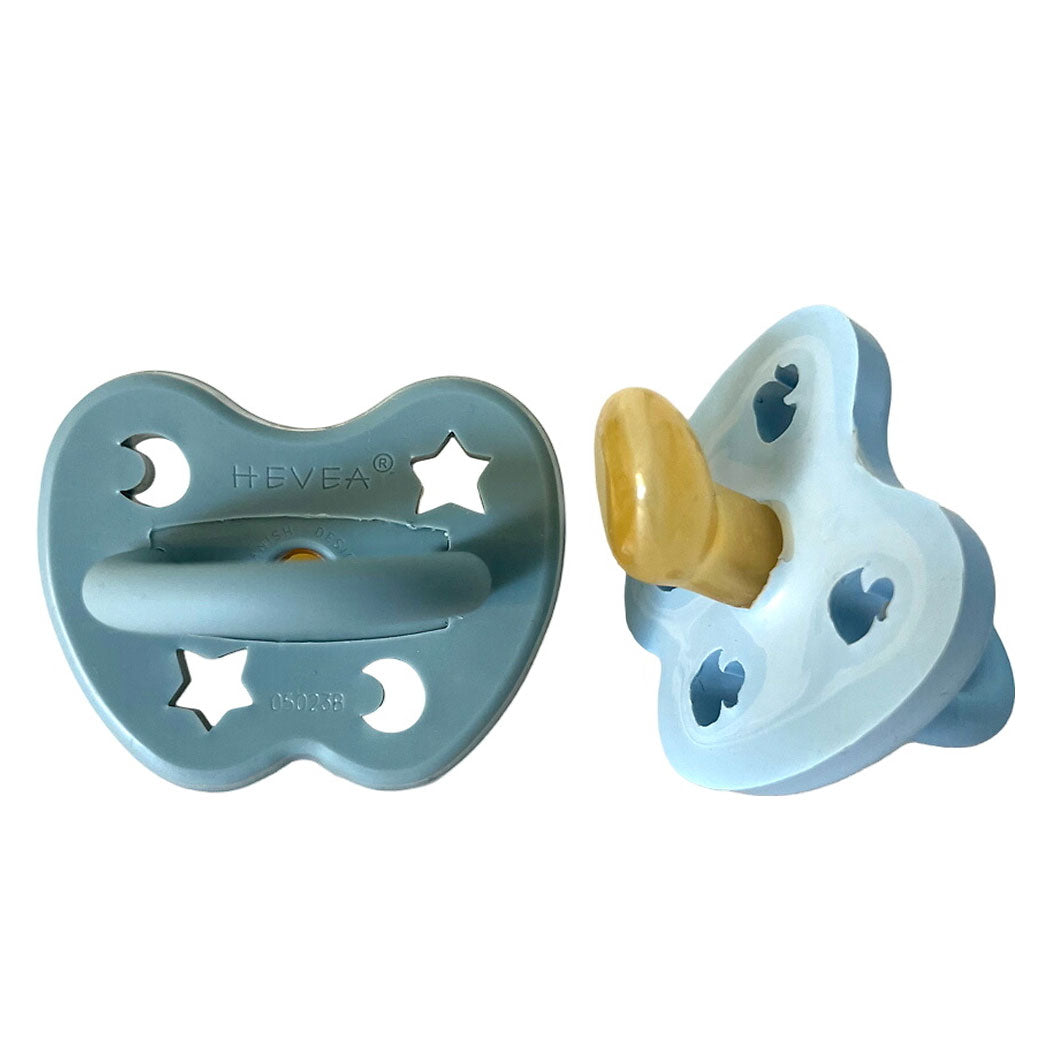2 tétines en caoutchouc naturel Hévéa - Nordic Haze 3/36 mois