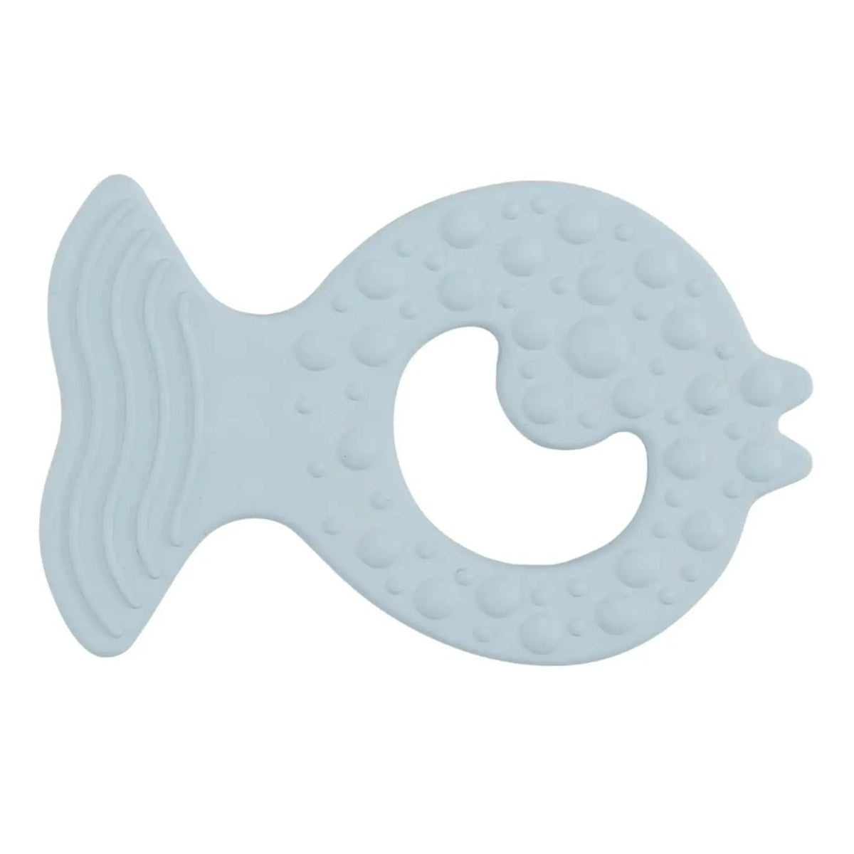Jouet de dentition poisson en caoutchouc naturel HEVEA – Bleu