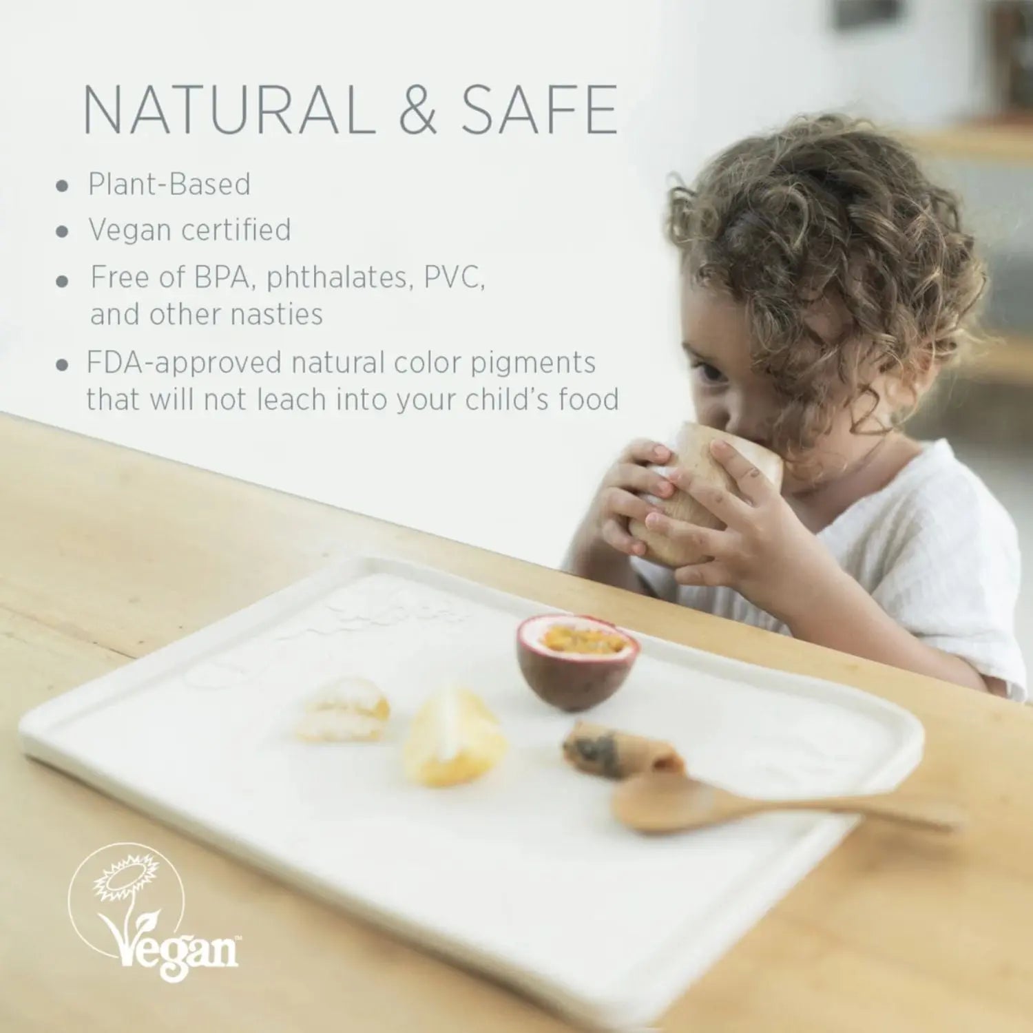Set de table en caoutchouc naturel HEVEA - Sable 