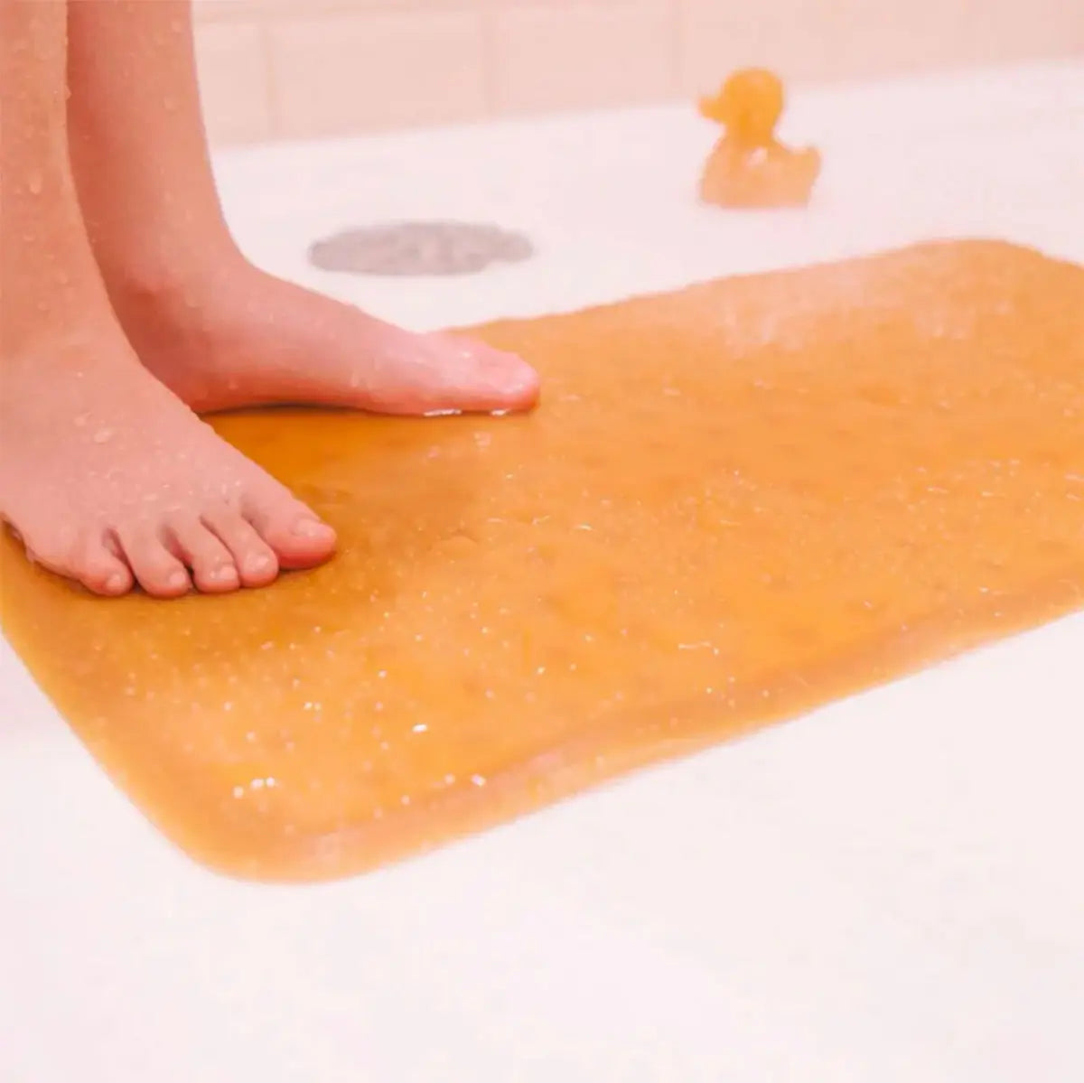 Tapis de bain en caoutchouc Hevea - Naturel - Lilinappy