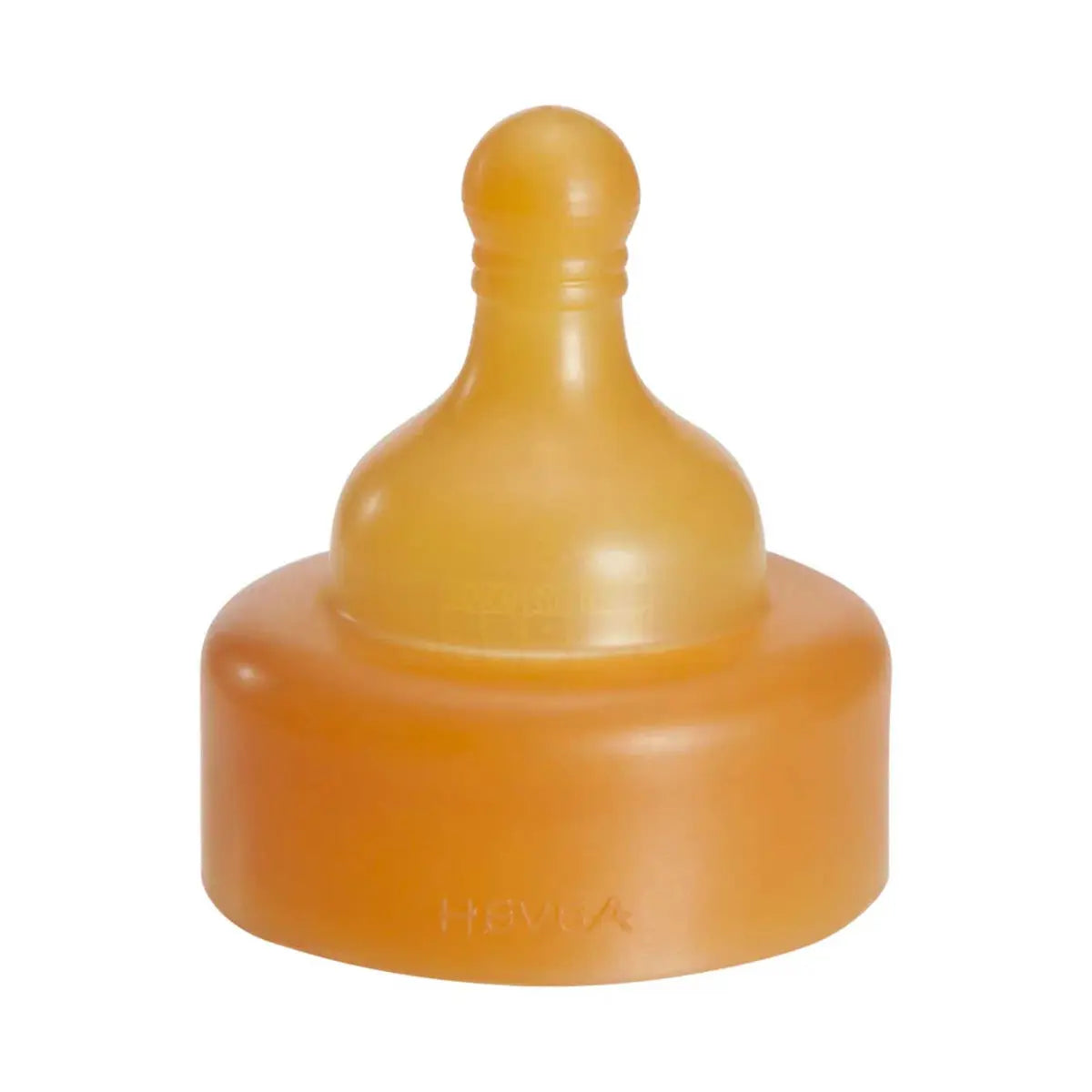 Tétine en caoutchouc pour biberon à col large Hevea