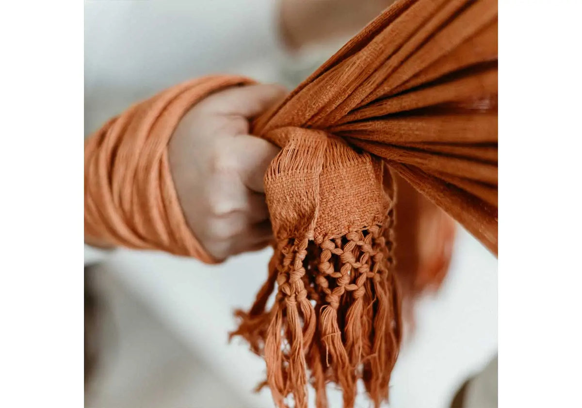 Rebozo bio Ilado - Terracotta 