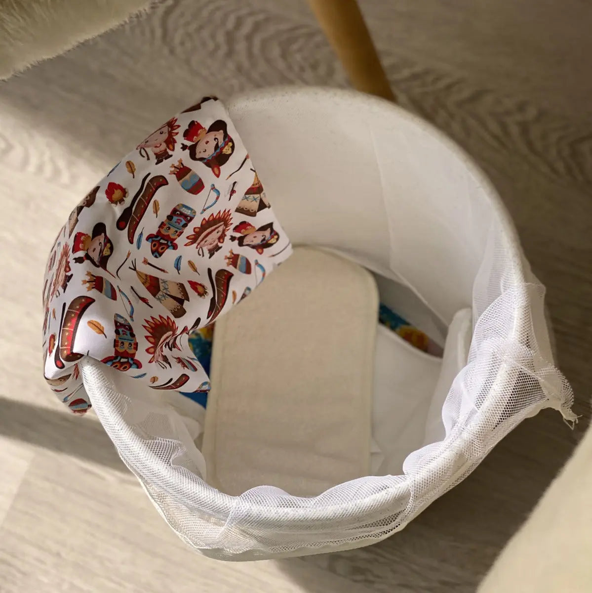 Filet stockage couches lavables – Popolini (S ou L)