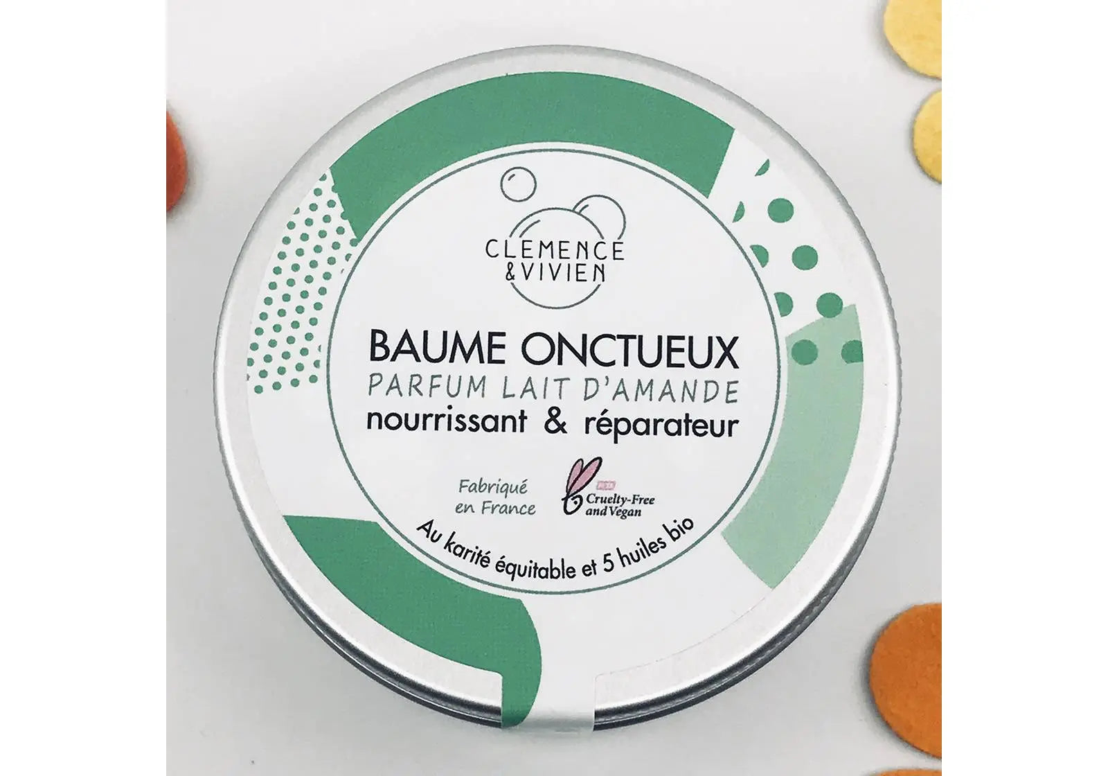 Baume onctueux parfum Lait d'Amande Clémence et Vivien 