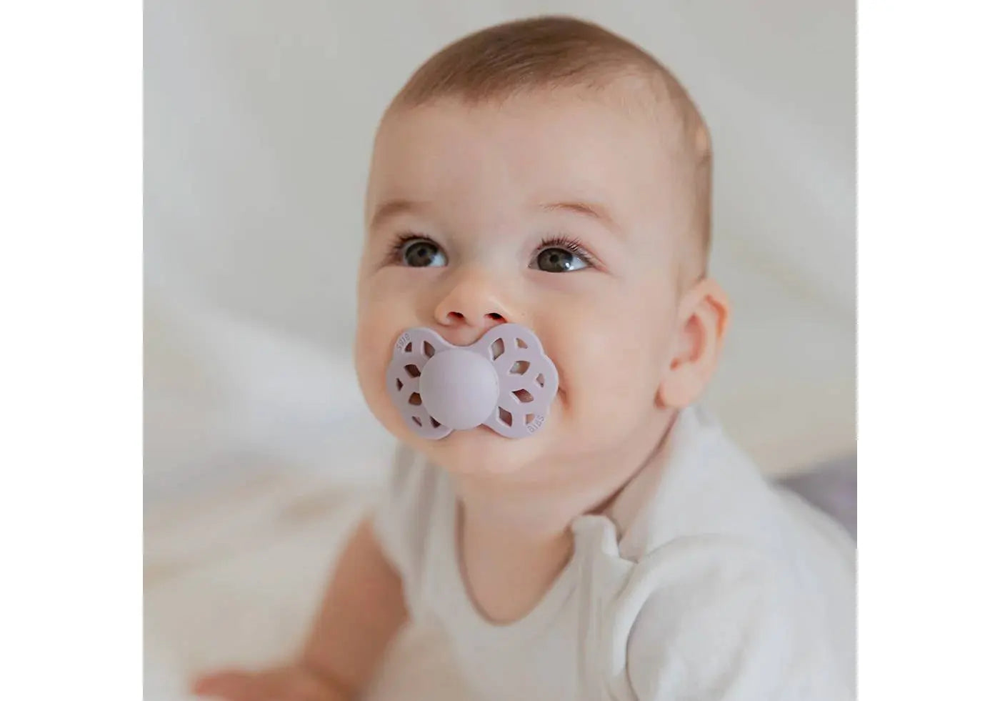 Lot de 2 tétines Infinity anatomique Bibs - Ivoire/sage - Lilinappy