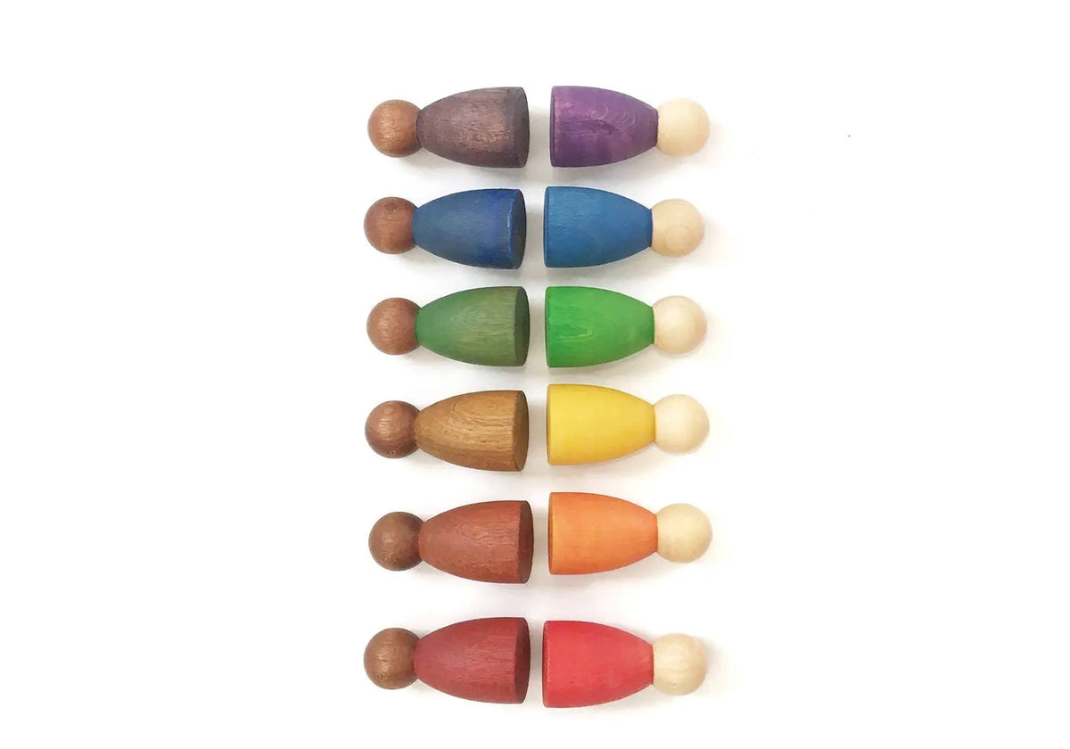 3 Nins couleurs froides Grapat