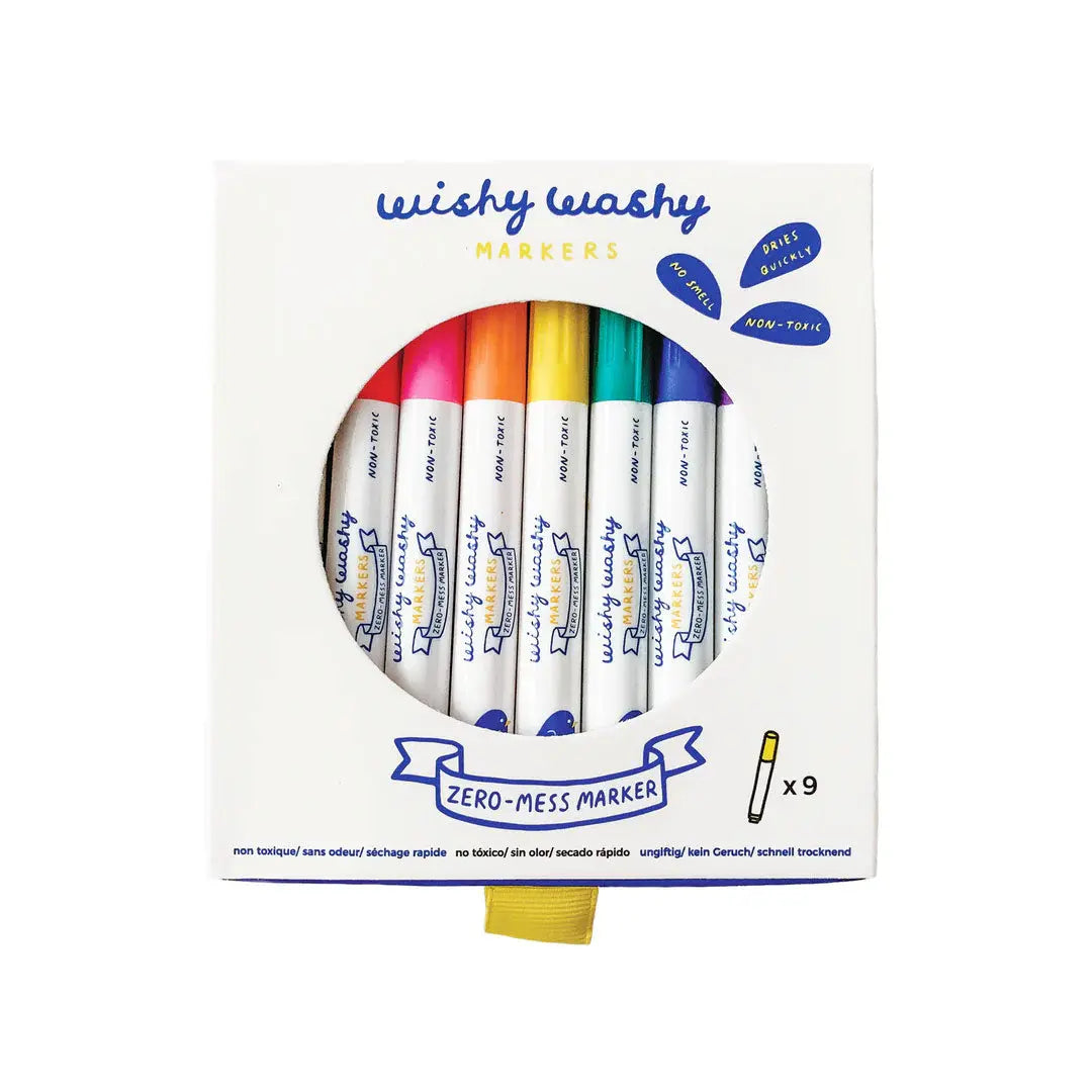 Feutres effaçables Wishy Washy® – Sans odeur ni tache | Lilinappy