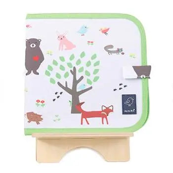 Carnet à dessins et 4 craies Jaq Jaq Bird Forest Jaq Jaq Bird