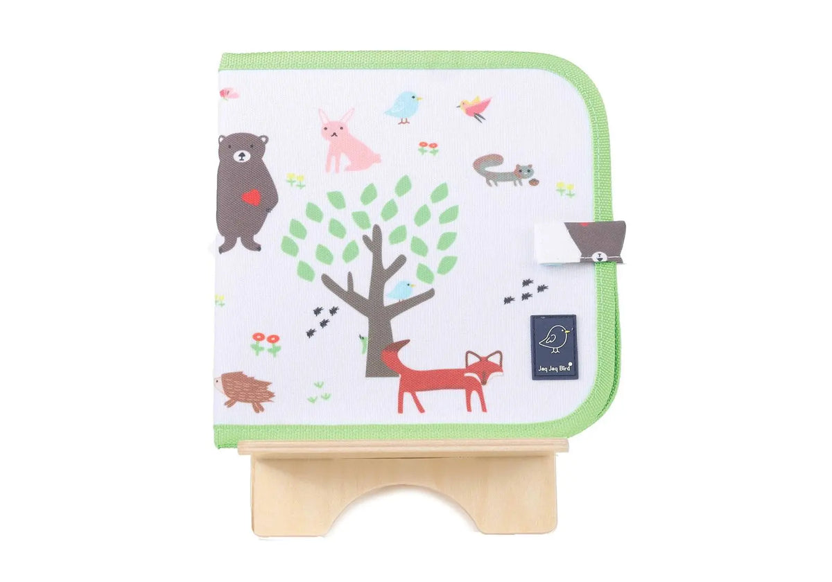 Carnet à dessins & 4 craies Jaq Jaq Bird Forest