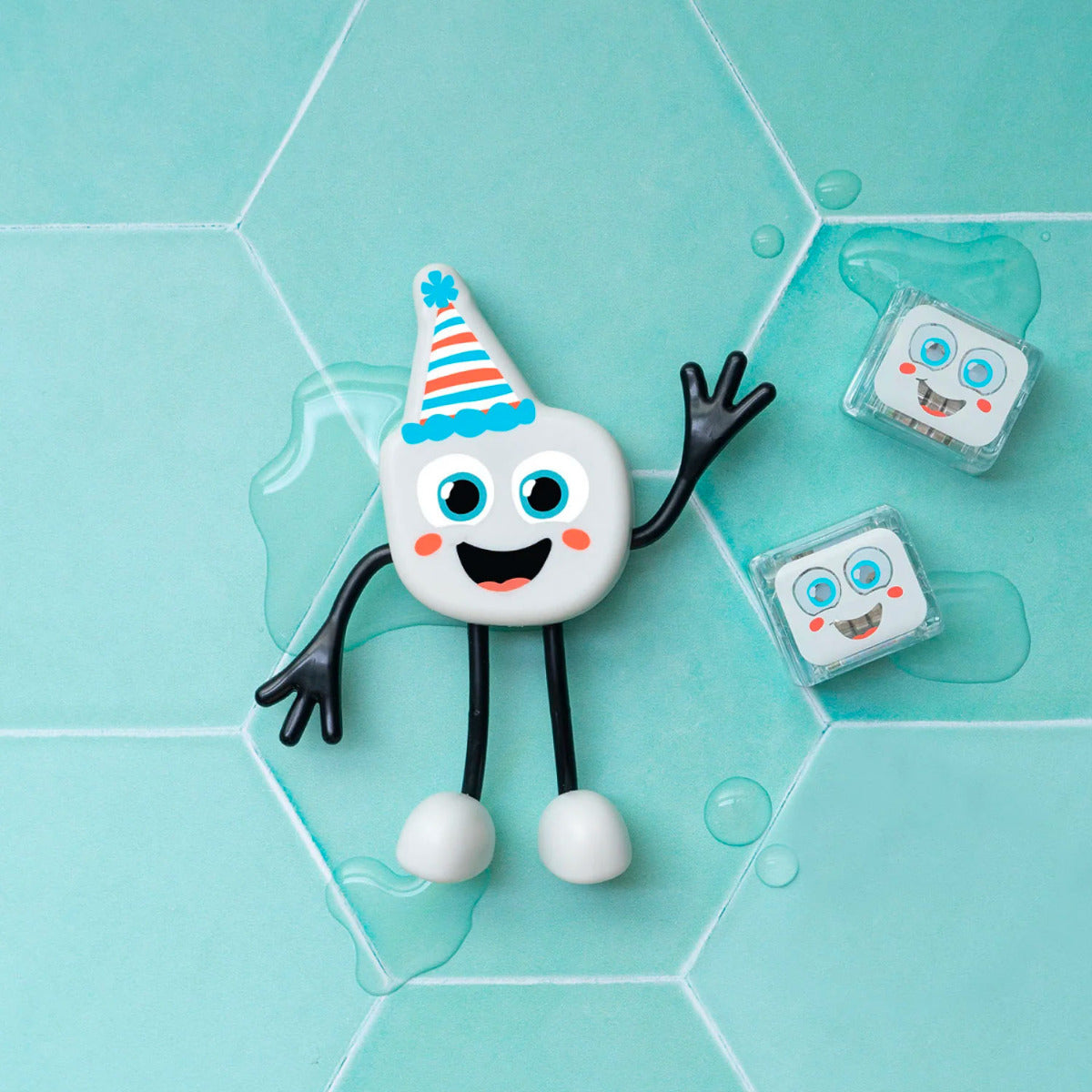 Jouets sensoriels lumineux pour le bain Glo Pals - Party Pal - Lilinappy