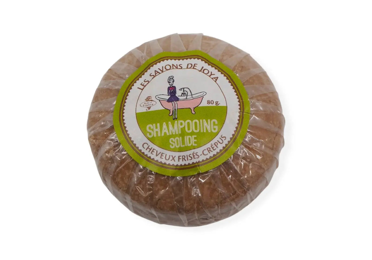 Shampoing solide pour cheveux frisés, crépus Les savons de Joya Les savons de Joya