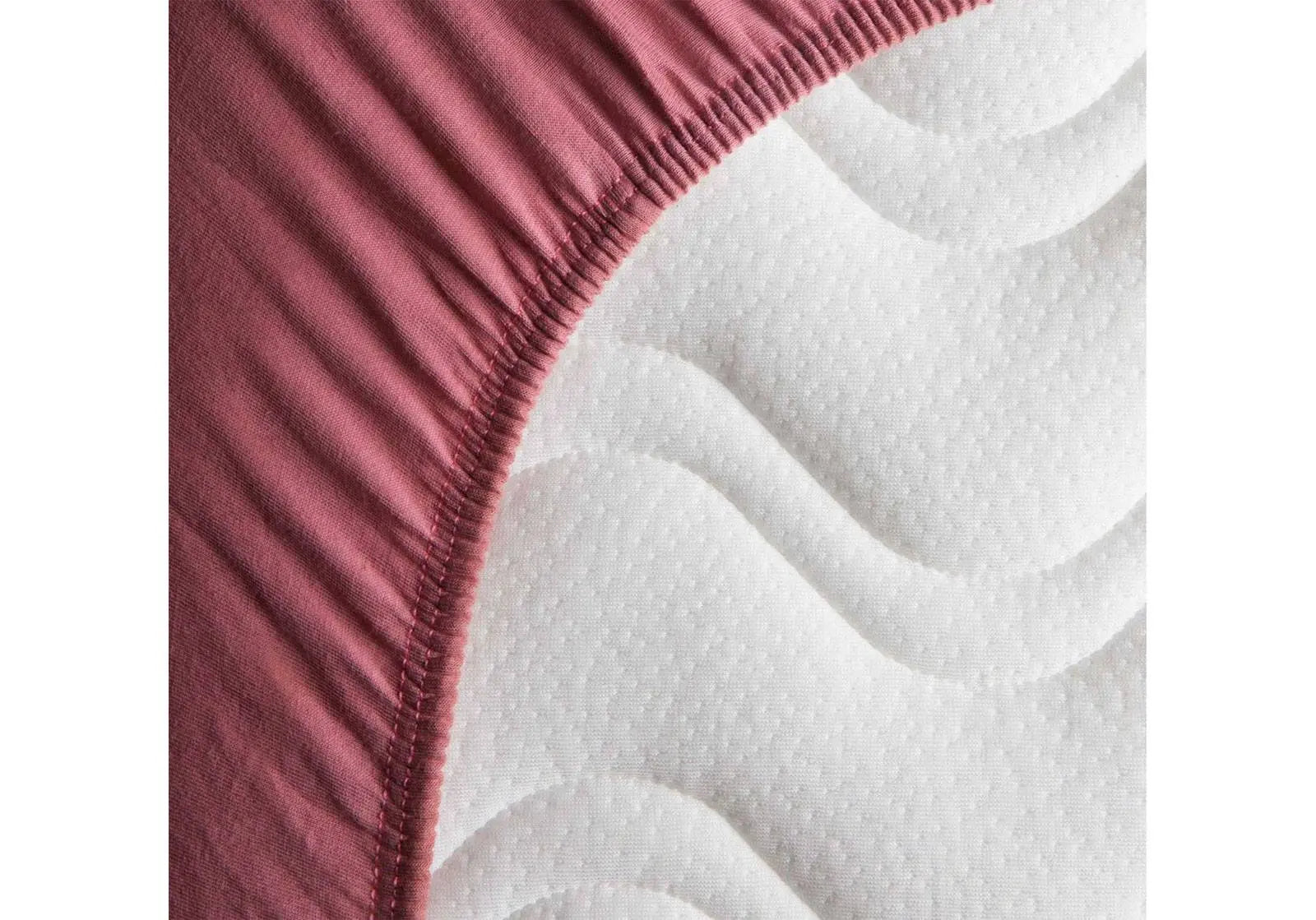 Drap housse coton bio Kadolis pour lit bébé - Bois de rose Kadolis