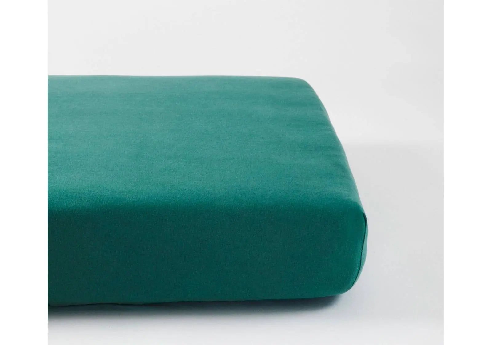 Drap housse coton bio Kadolis pour lit bébé  - Eucalyptus Kadolis