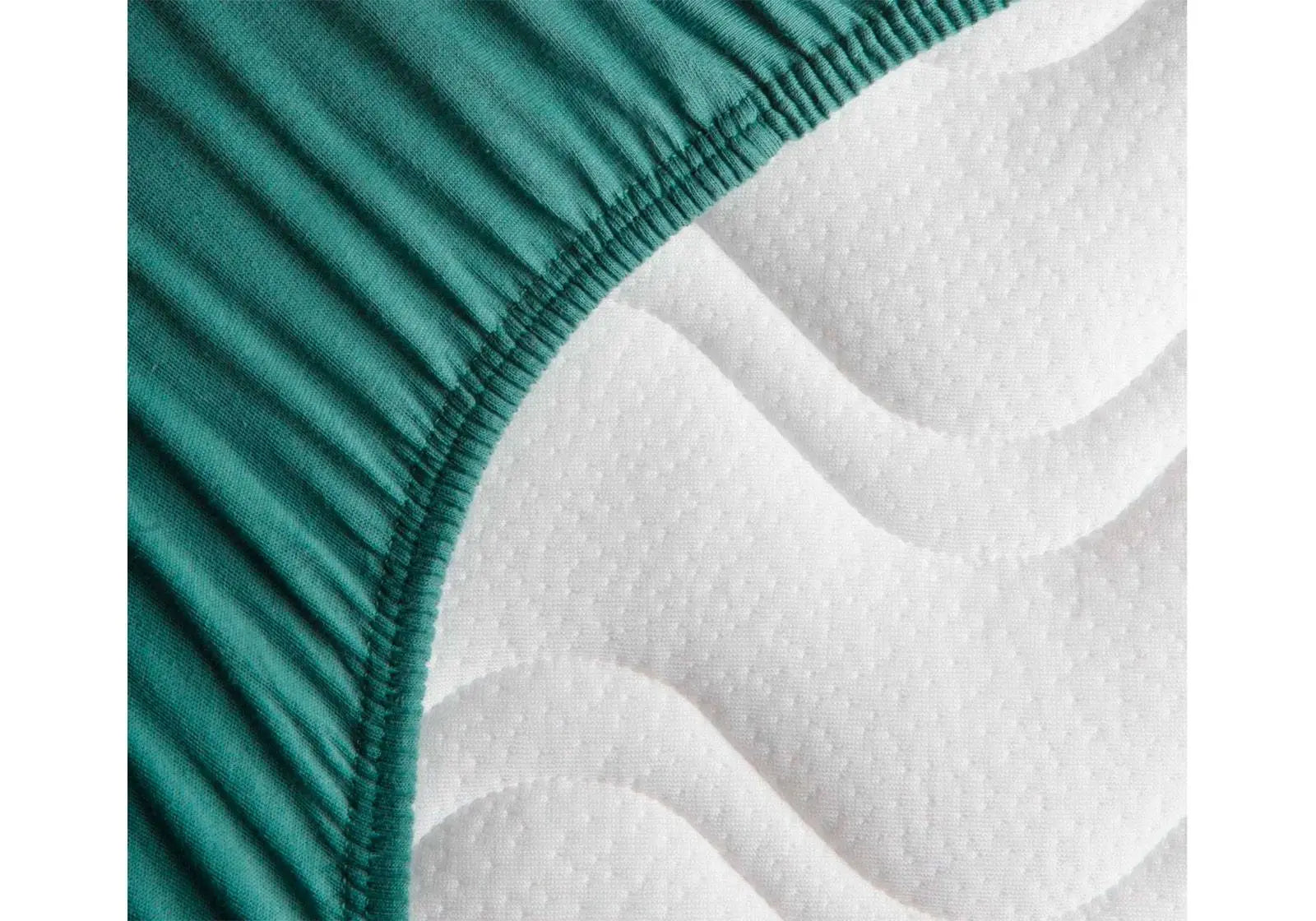 Drap housse coton bio Kadolis pour lit bébé  - Eucalyptus Kadolis