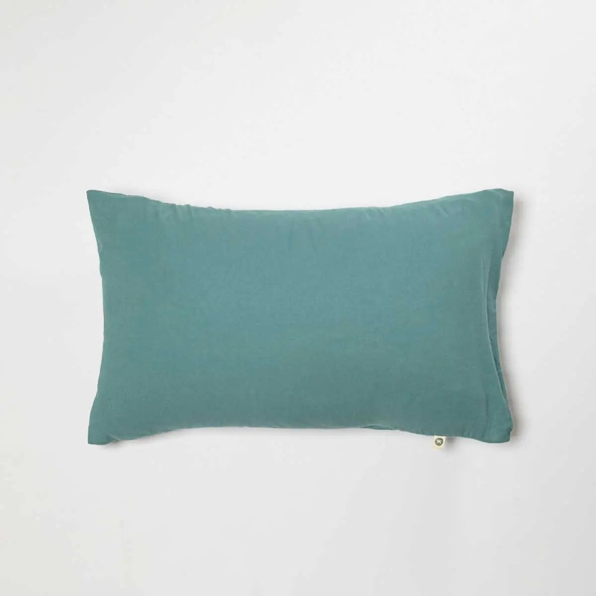 Taie d’oreiller bébé en coton bio Kadolis -  Eucalyptus 40x60cm 