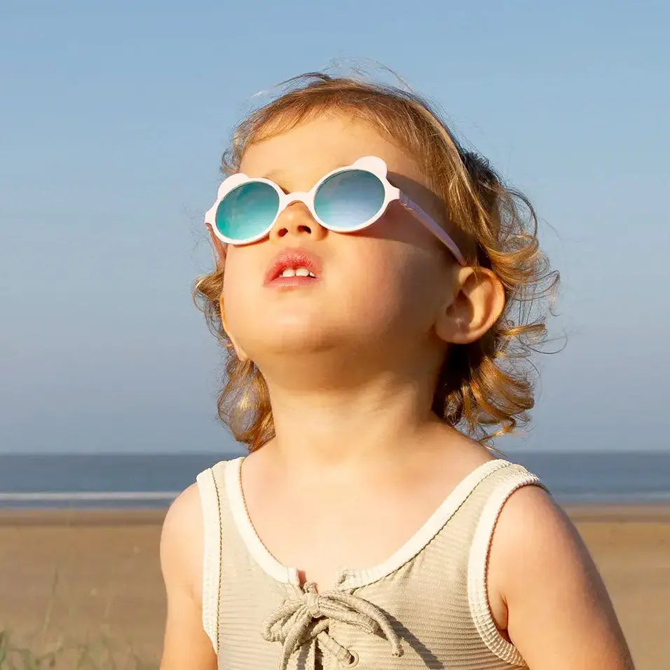 Lunettes de soleil Ourson KI ET LA - Rose pale 0-12 mois 