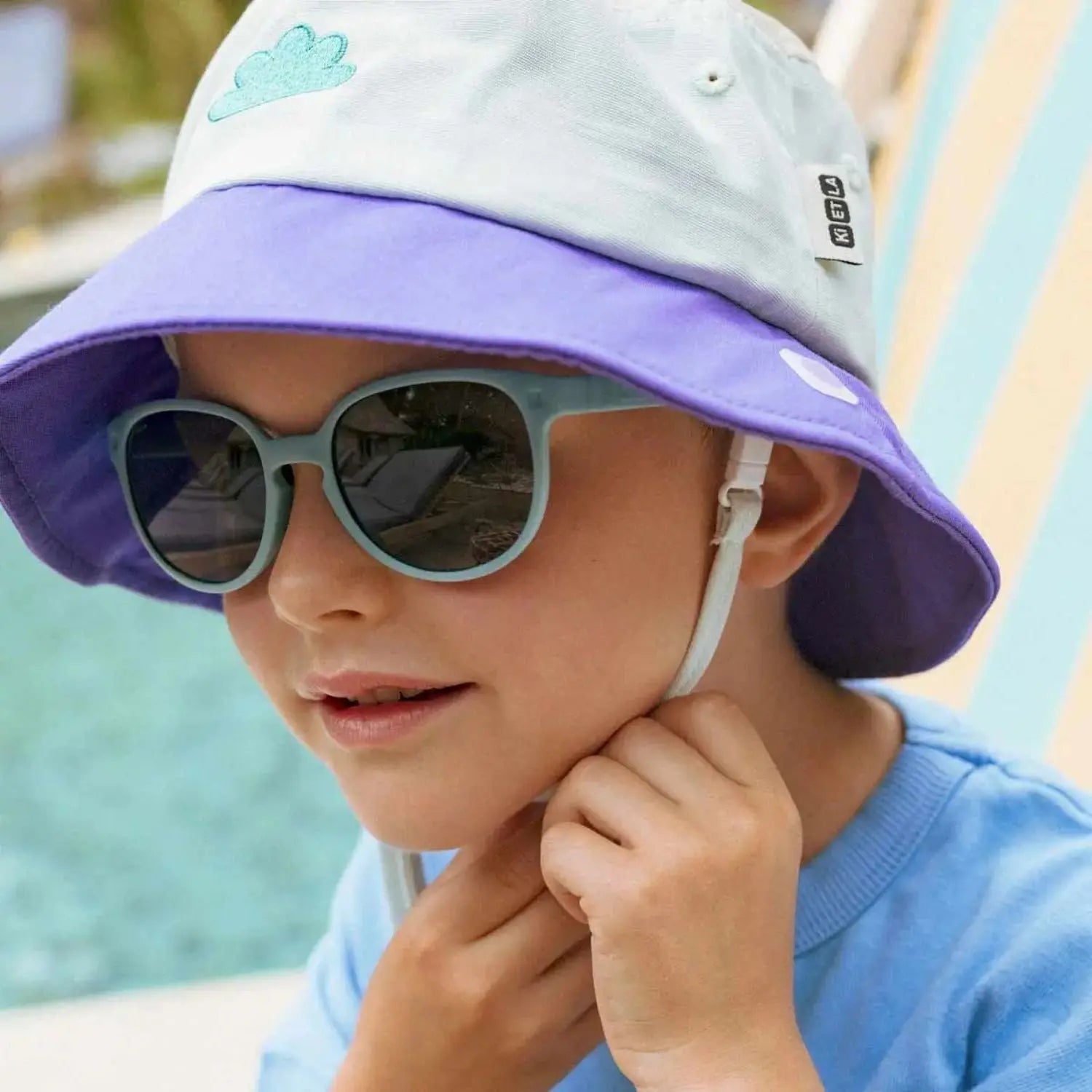 Lunettes de soleil Little Kids WAZZ KI ET LA - Orage 