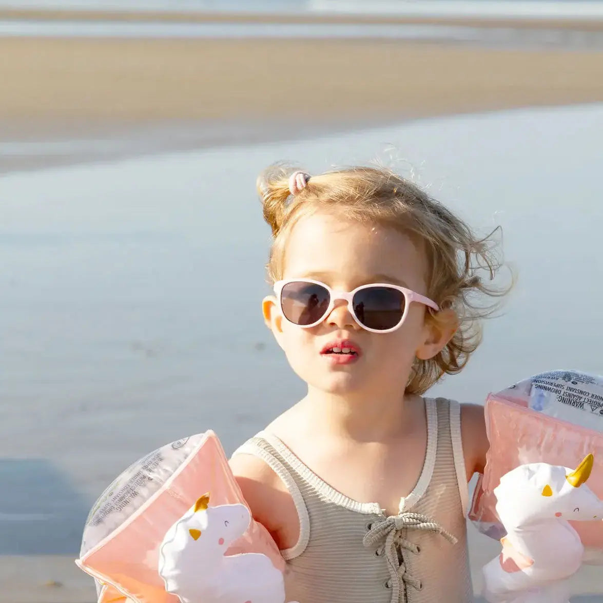 Lunettes de soleil Little Kids WAZZ KI ET LA - Rose pale 