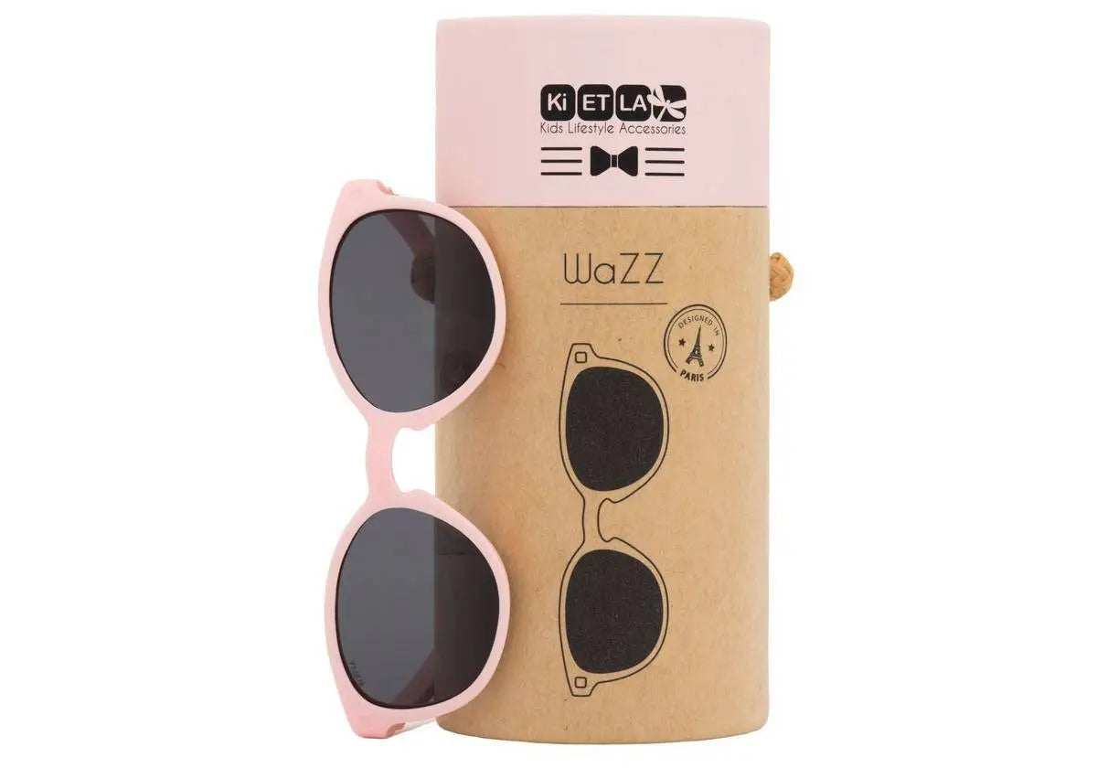 Lunettes de soleil Little Kids WAZZ KI ET LA - Rose pale - Lilinappy