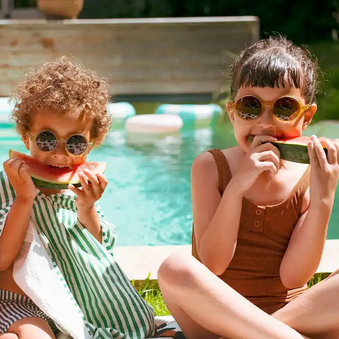 Lunettes de soleil WOAM by KI ET LA - Brun Ambré 