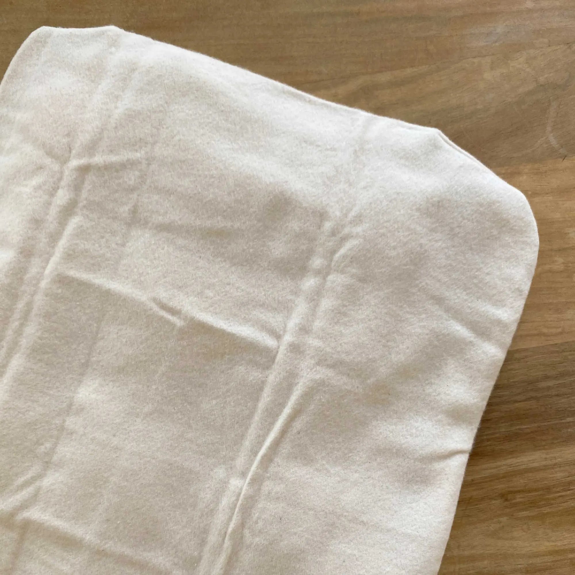Topponcino bébé en laine vierge & coton bio – Laine & Compagnie x Sassoupi 