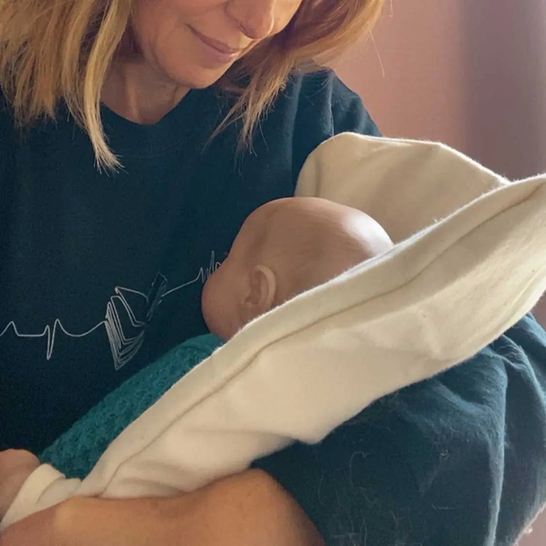 Topponcino bébé en laine vierge & coton bio – Laine & Compagnie