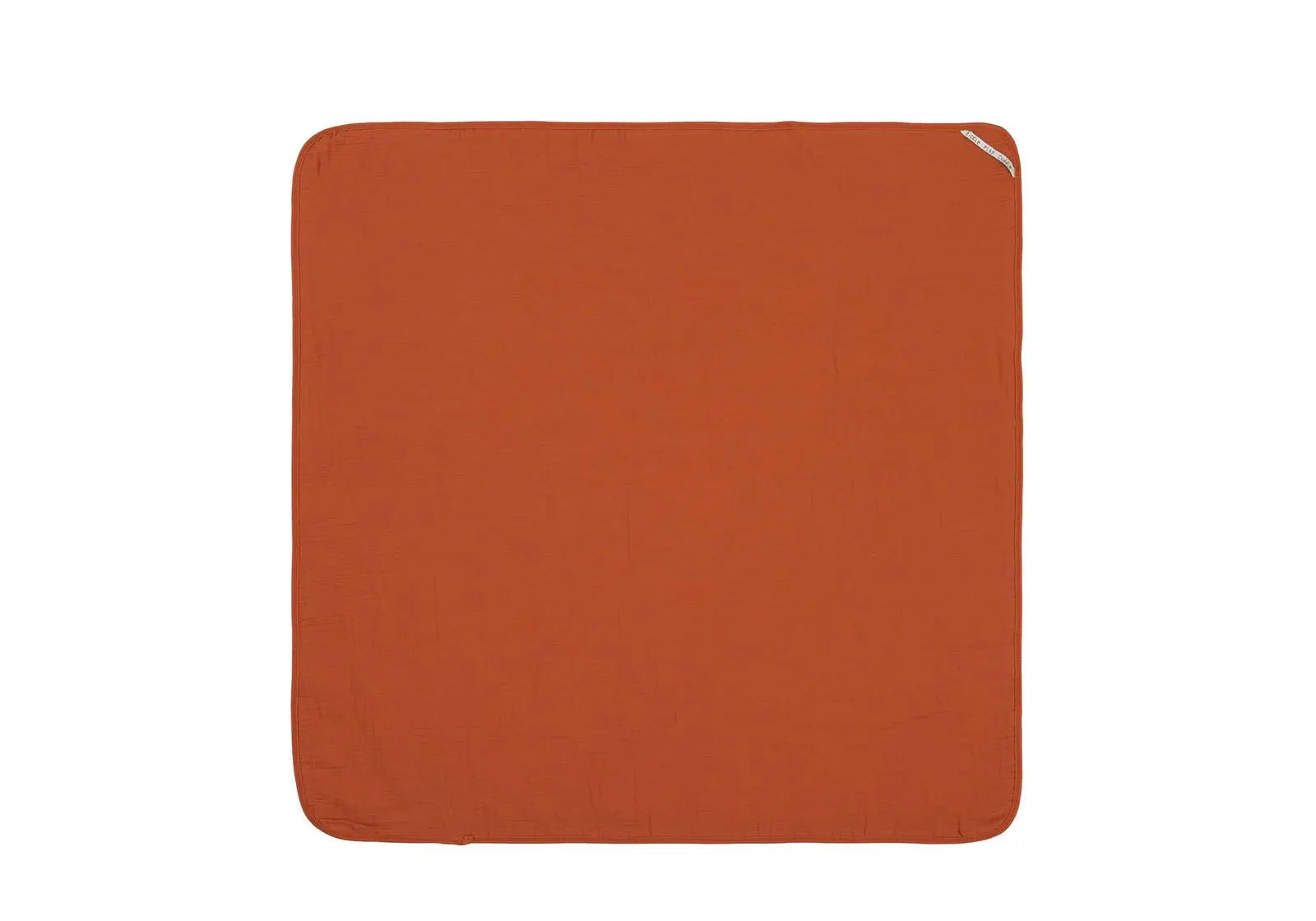 Cape de bain en mousseline de coton Lässig - Rouille Lässig