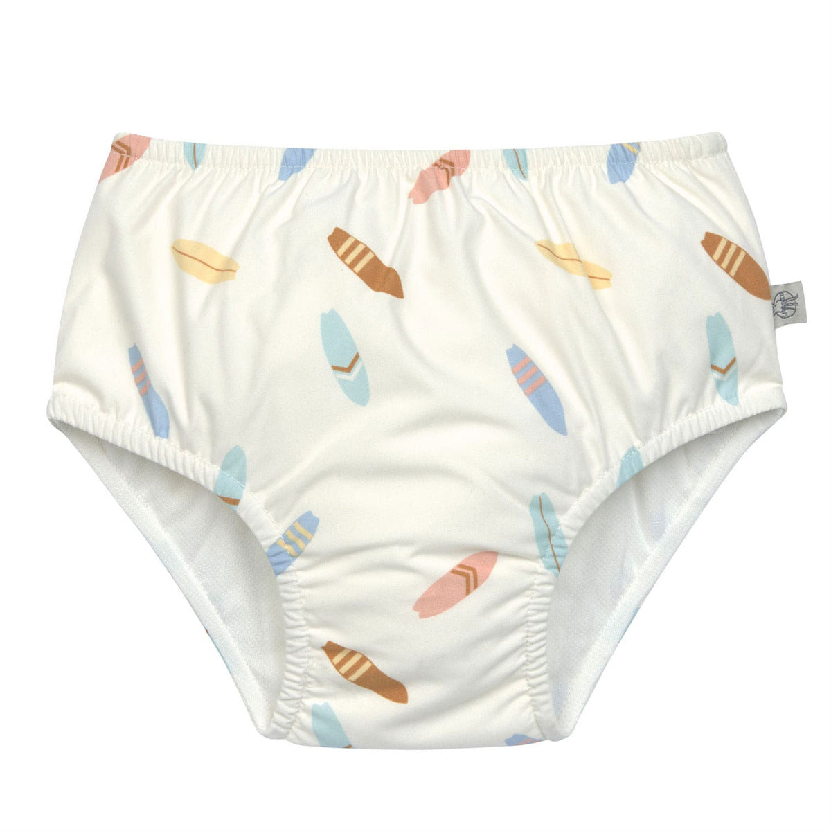 Découvrez le maillot de bain couche réutilisable Lässig, modèle Planches de surf. Confortable, écologique et idéal pour les baignades de votre bébé.