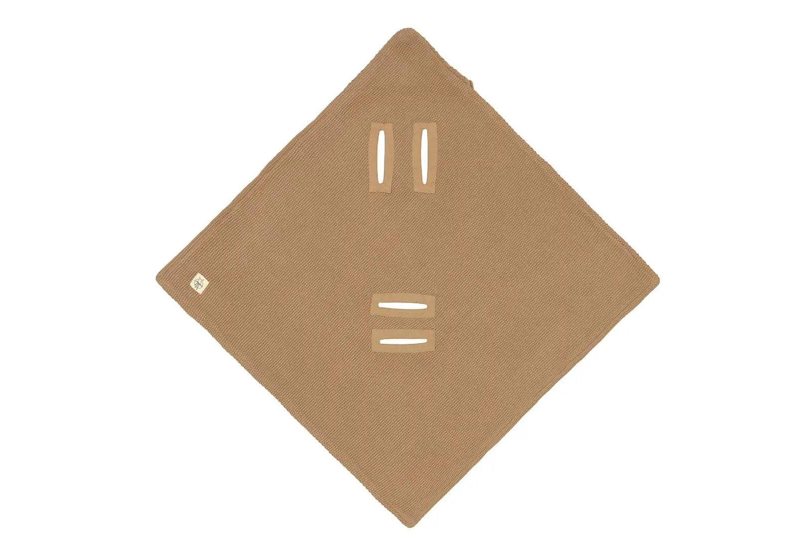 Couverture en coton bio pour siège-auto Lassig - Sable 