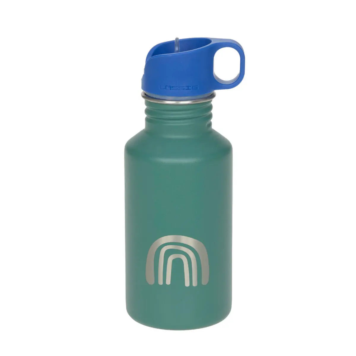 Gourde en inox 500ml Lässig - Little Gang vert