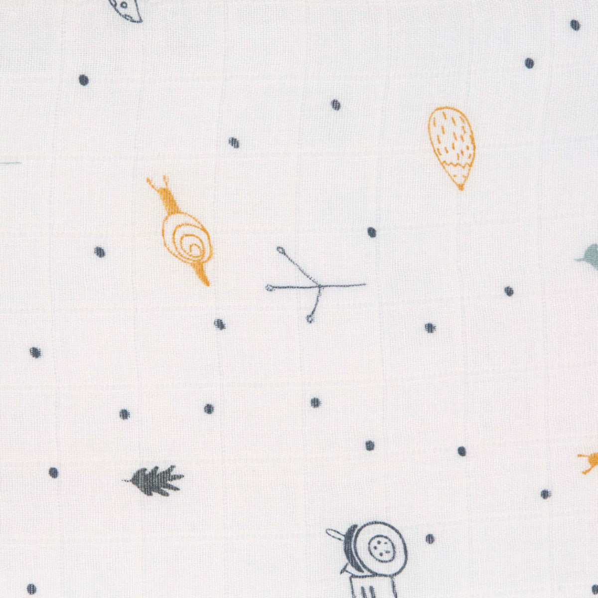 Lot de 2 langes d'emmaillotage Lässig - Garden Explorer Tracteur - Lilinappy