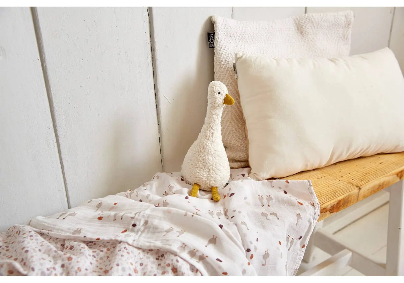 Lot de 3 langes très doux Lässig - Tiny Farmer Fleurs Lässig