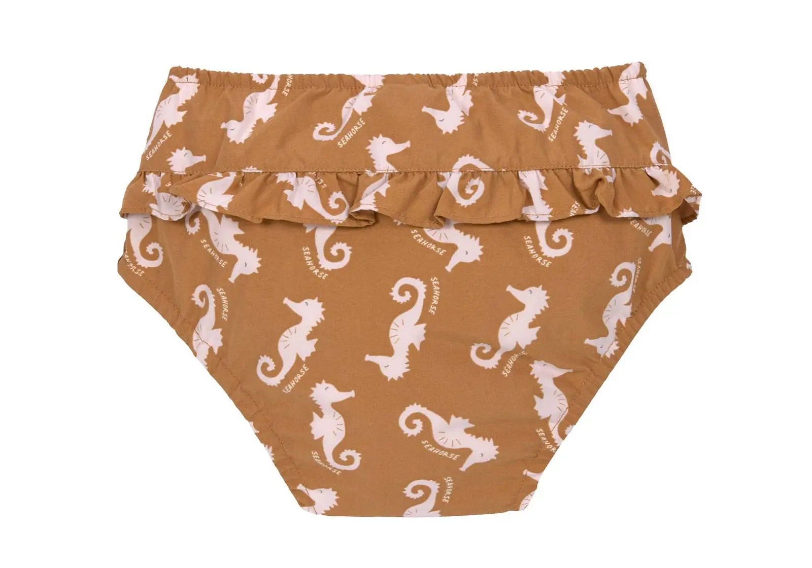 Couche de bain Lässig - Hippocampe caramel - Lilinappy