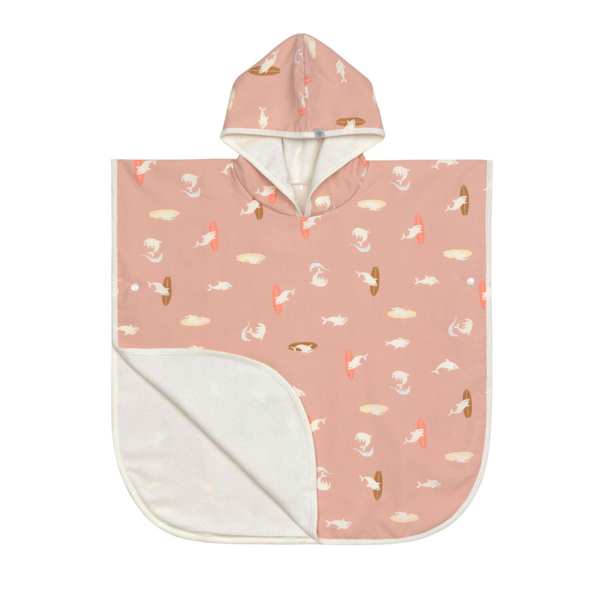 Poncho de plage anti-UV Lässig - Dauphin pêche