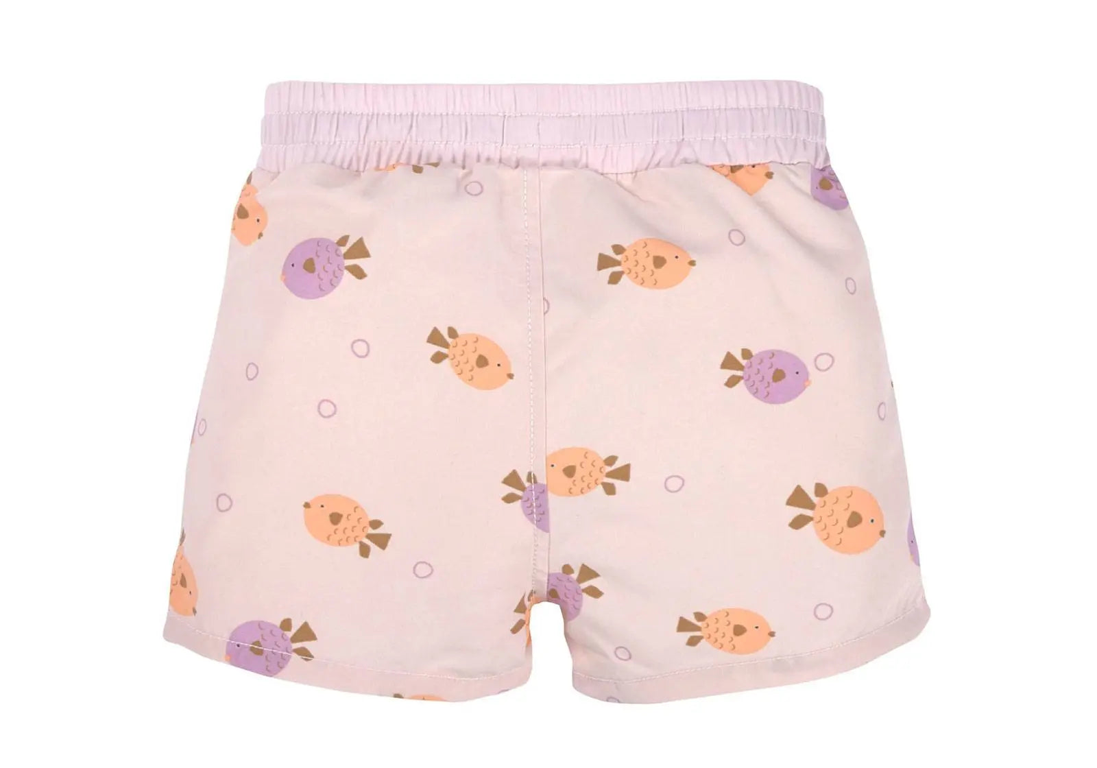 Short de bain bébé Lässig - Poisson rose - Lilinappy