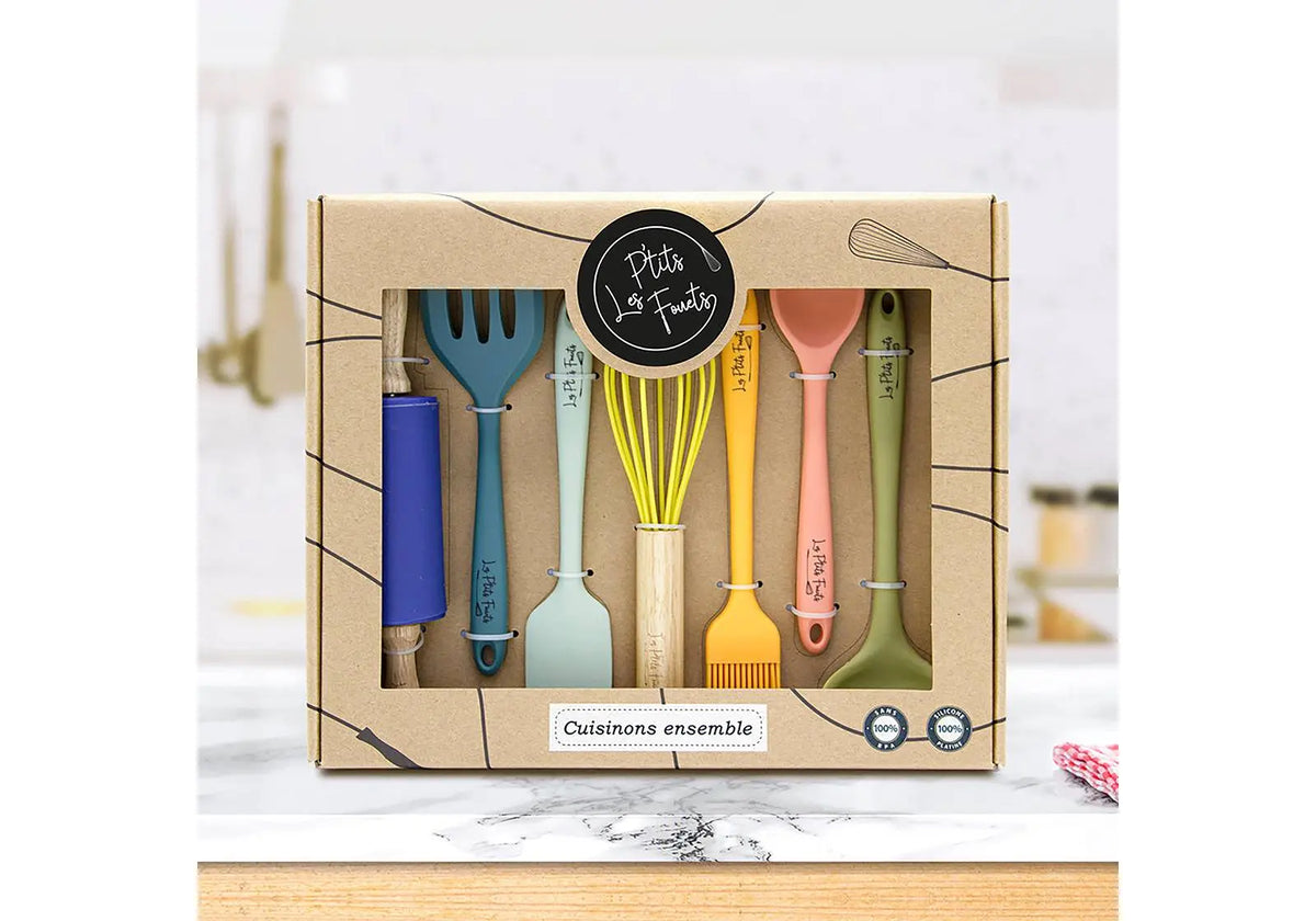 Set d'ustensiles de cuisine pour enfants Les petits fouets - Lilinappy