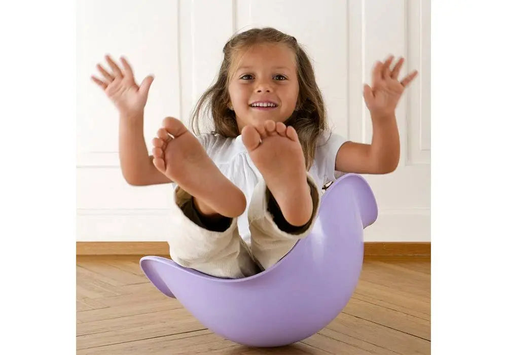 Jeu libre en plastique recyclable Bilibo collection pastel, coloris Lilas