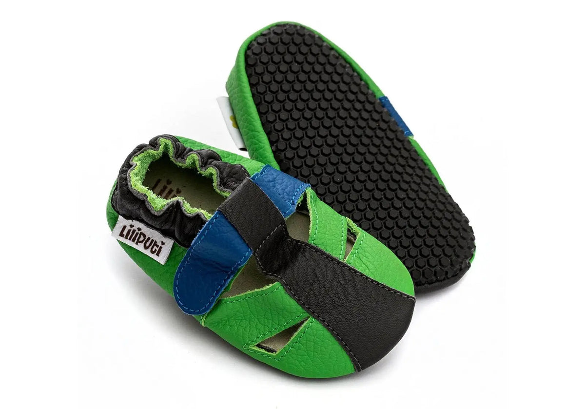 Sandales en cuir souple Liliputi - Soft Paws Bamboo Liliputi