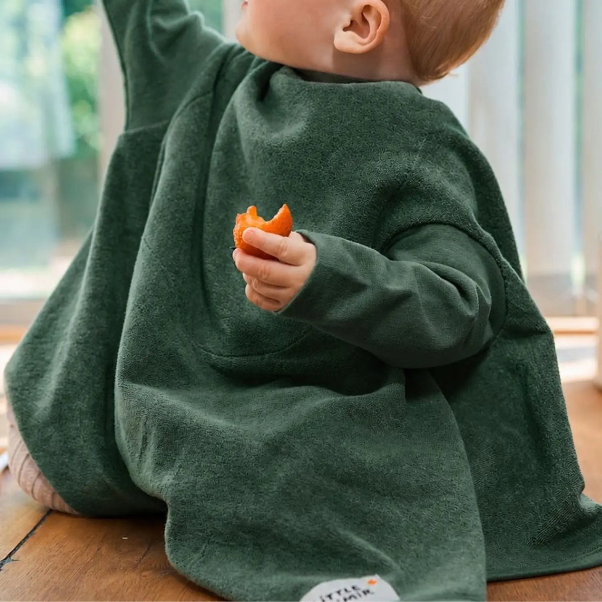Tablier intégral évolutif Boo Little Casimir - Forest green