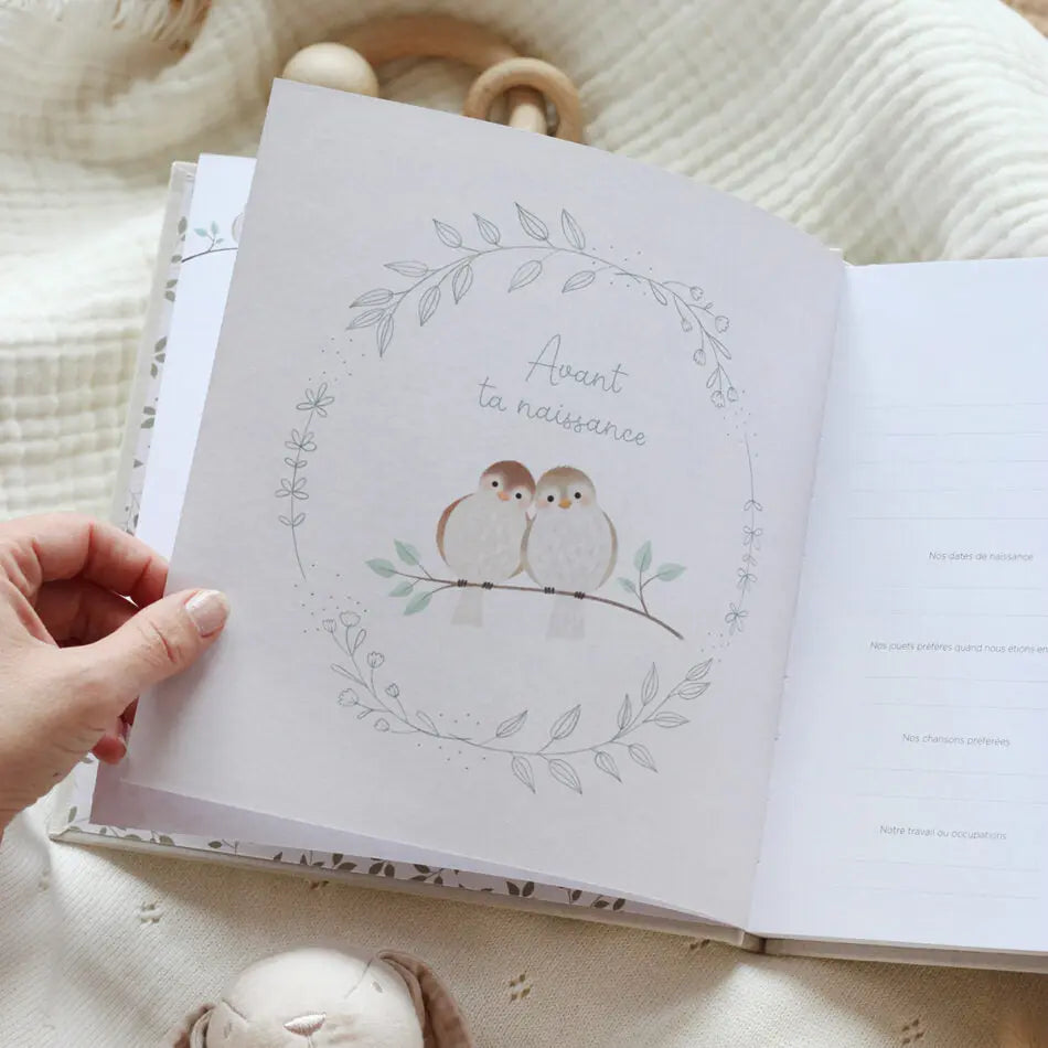 Livre Souvenirs de bébé première année Zü - Lilinappy