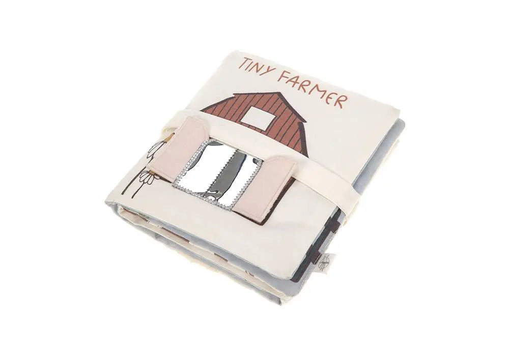 Livre à toucher en tissu Tiny Farmer Lässig 